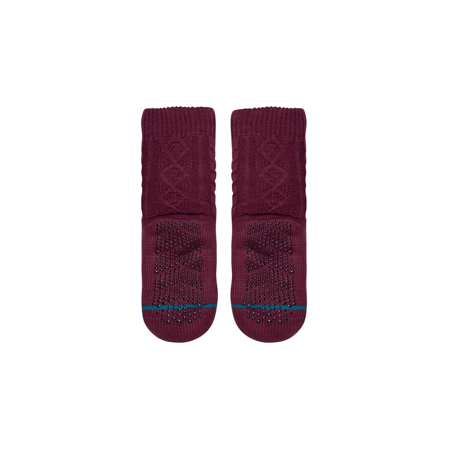 Stance Roasted Slipper Crew Sock - Purple