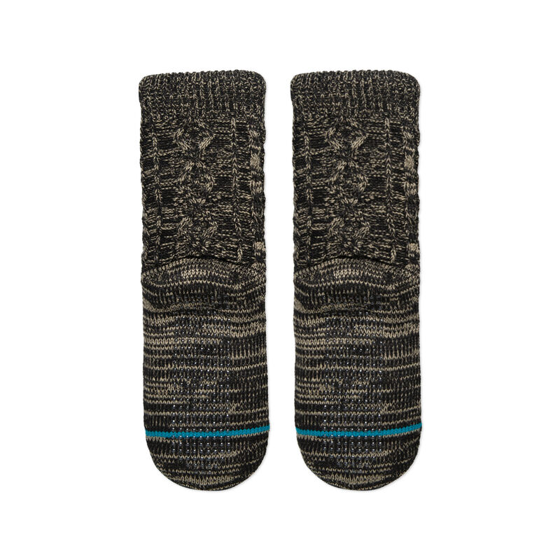 Stance Slipper Crew Sock - Aspen Washed Black