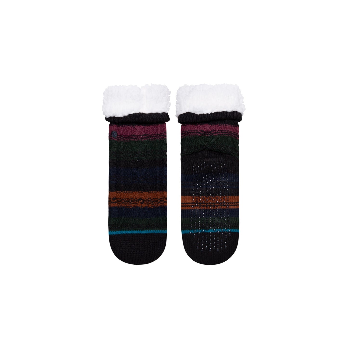 Stance Toasted Slipper Crew Sock - Black (S)