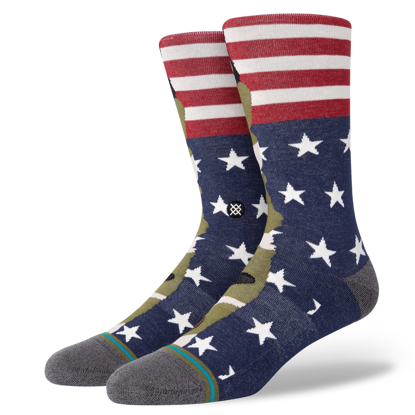 Stance America Flag Frontline 2 Crew