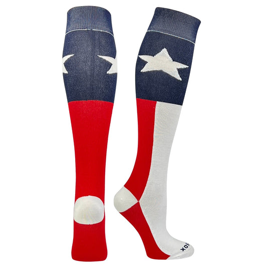 Mk Socks TEXAS Flag Knee-High Long Sports Socks