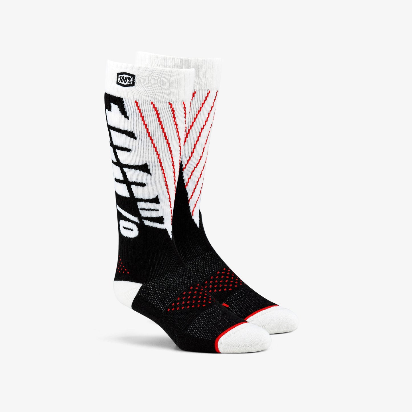 TORQUE Comfort Moto Socks Black/White