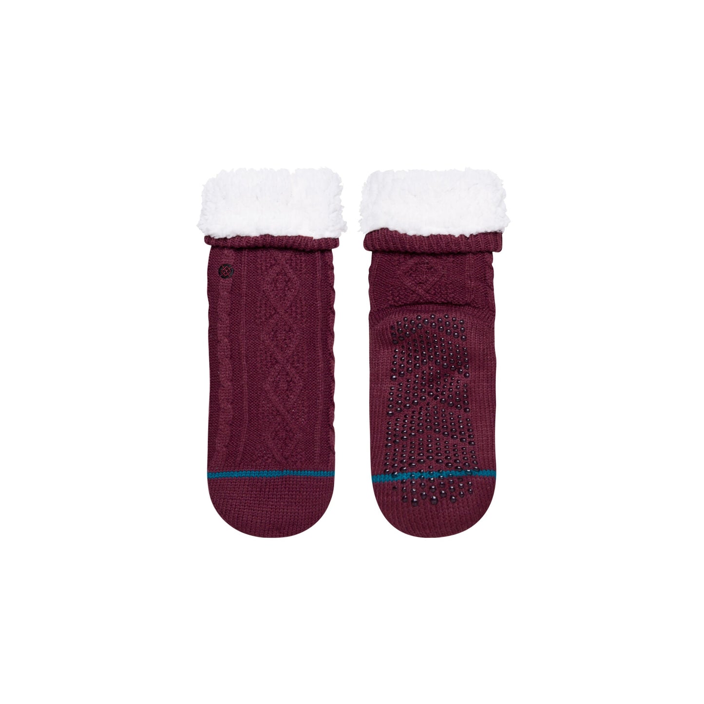 Stance Roasted Slipper Crew Sock - Purple