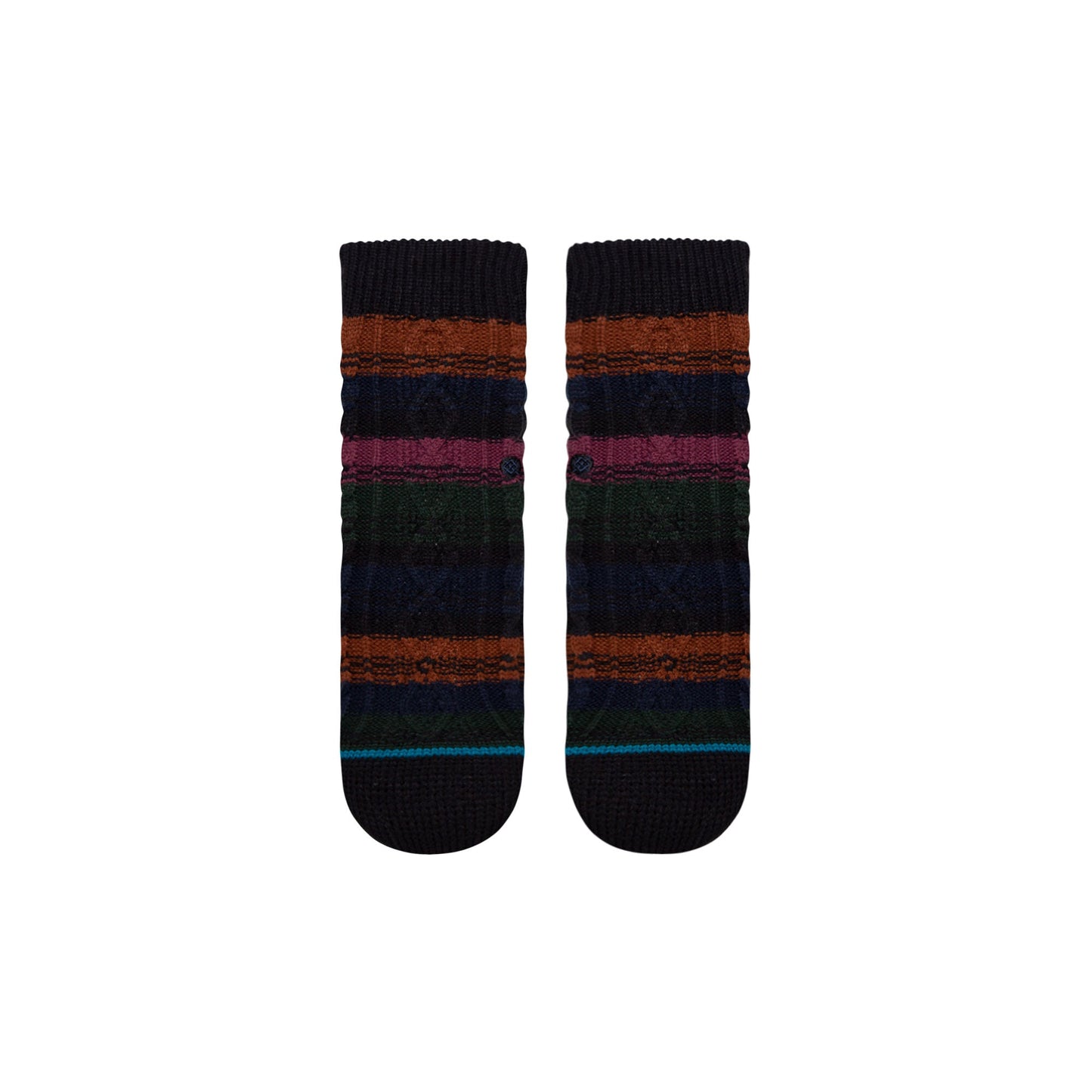 Stance Toasted Slipper Crew Sock - Black (S)