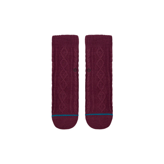 Stance Roasted Slipper Crew Sock - Purple