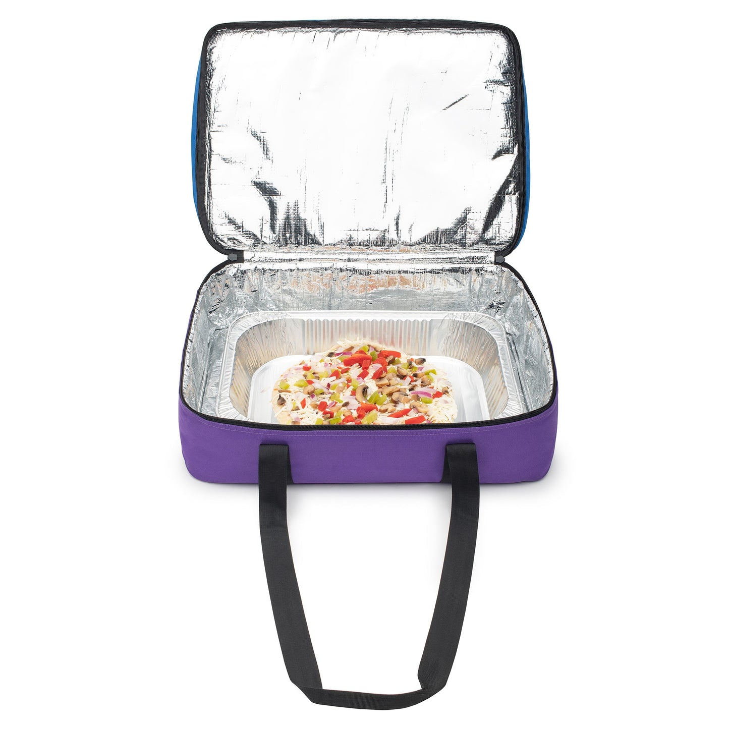 Double Extra Large Casserole Carrier (20x14.5x11 In): Two Equal Sized And Equally Insulated Compartments