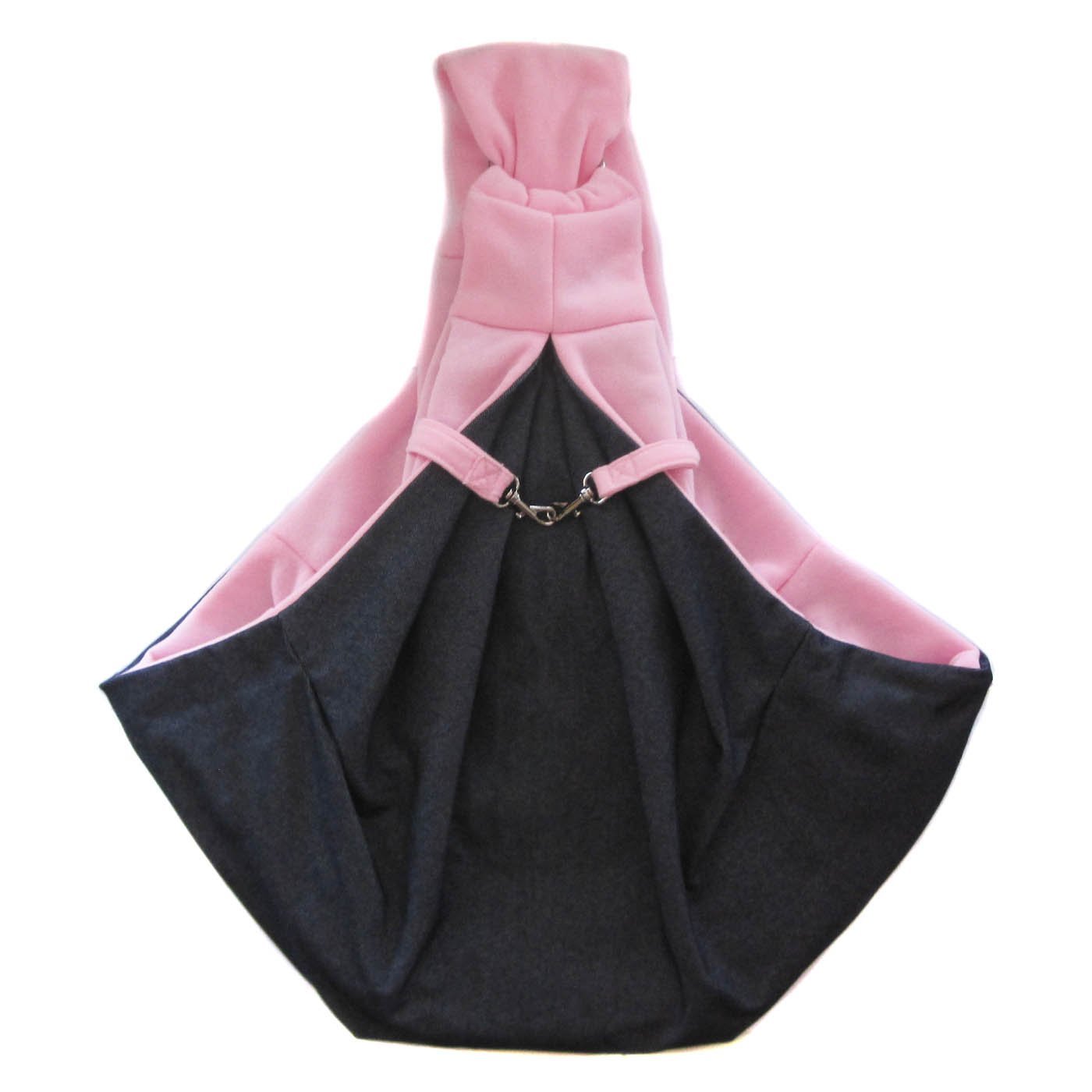 Pink Pet Sling Carrier with Adjustable Strap