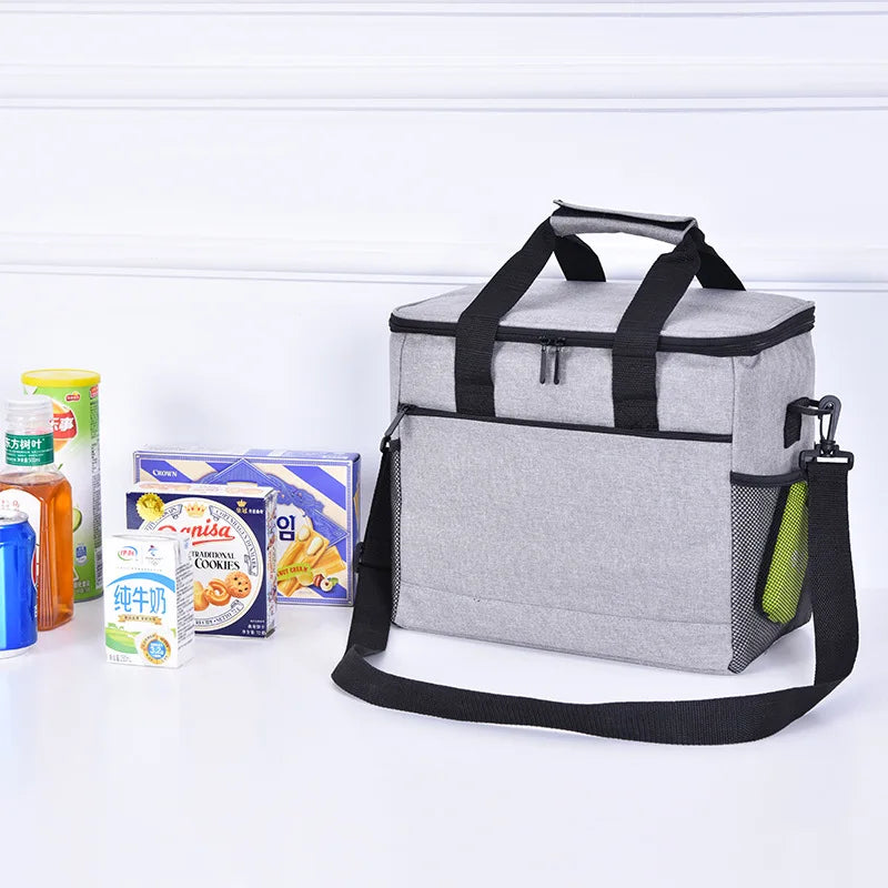 High Quality Reusable Travel Bag Picnic Waterproof Cooler Bags Thermal Picnic Tote Bag