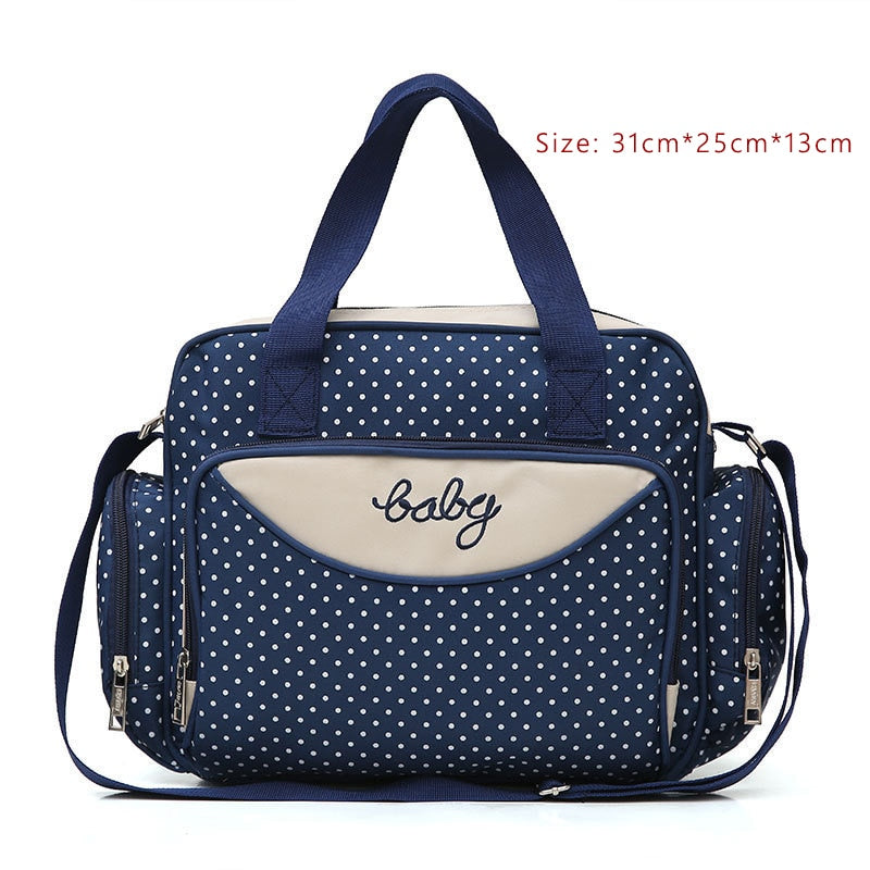 Mom Diaper Bag One Shoulder Baby Nappy Bag Women Travel Handbag for Baby Nursing Maternity Bag