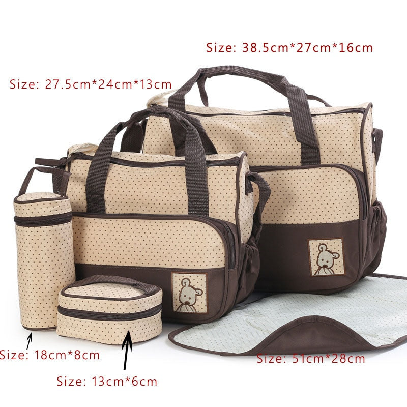 Mom Diaper Bag One Shoulder Baby Nappy Bag Women Travel Handbag for Baby Nursing Maternity Bag