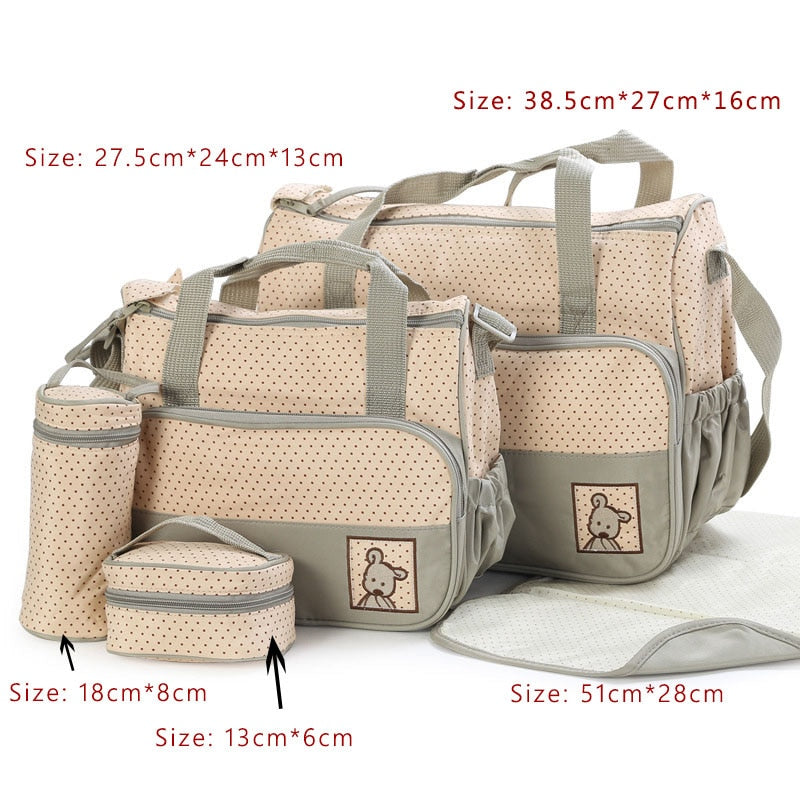 Mom Diaper Bag One Shoulder Baby Nappy Bag Women Travel Handbag for Baby Nursing Maternity Bag