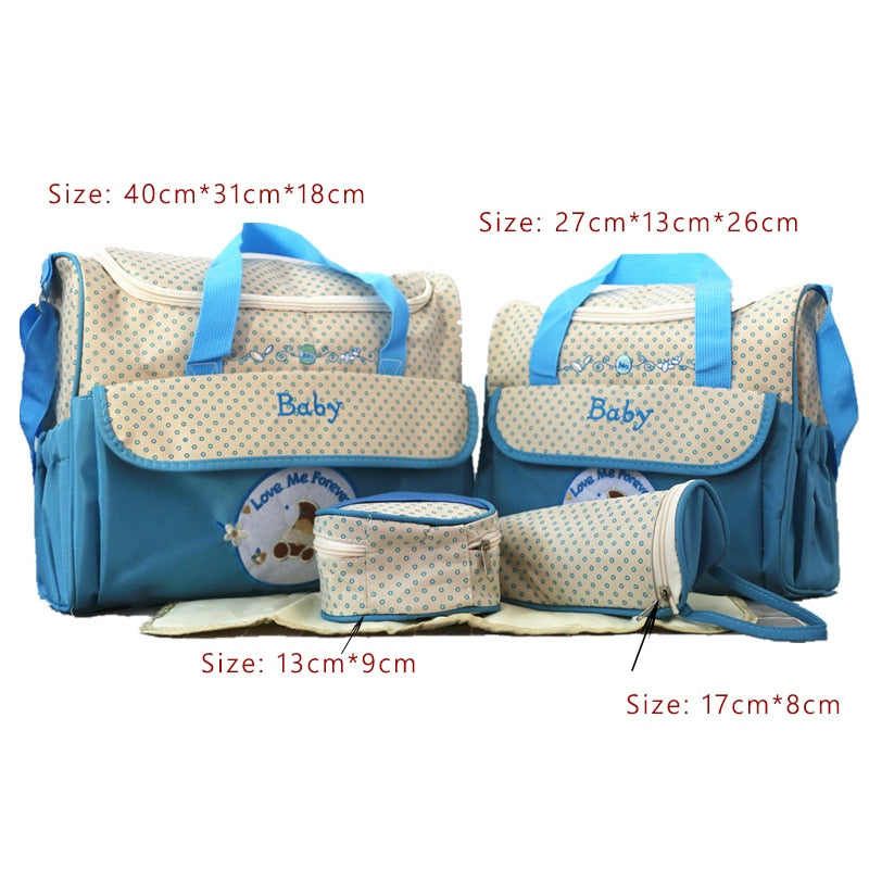 Mom Diaper Bag One Shoulder Baby Nappy Bag Women Travel Handbag for Baby Nursing Maternity Bag