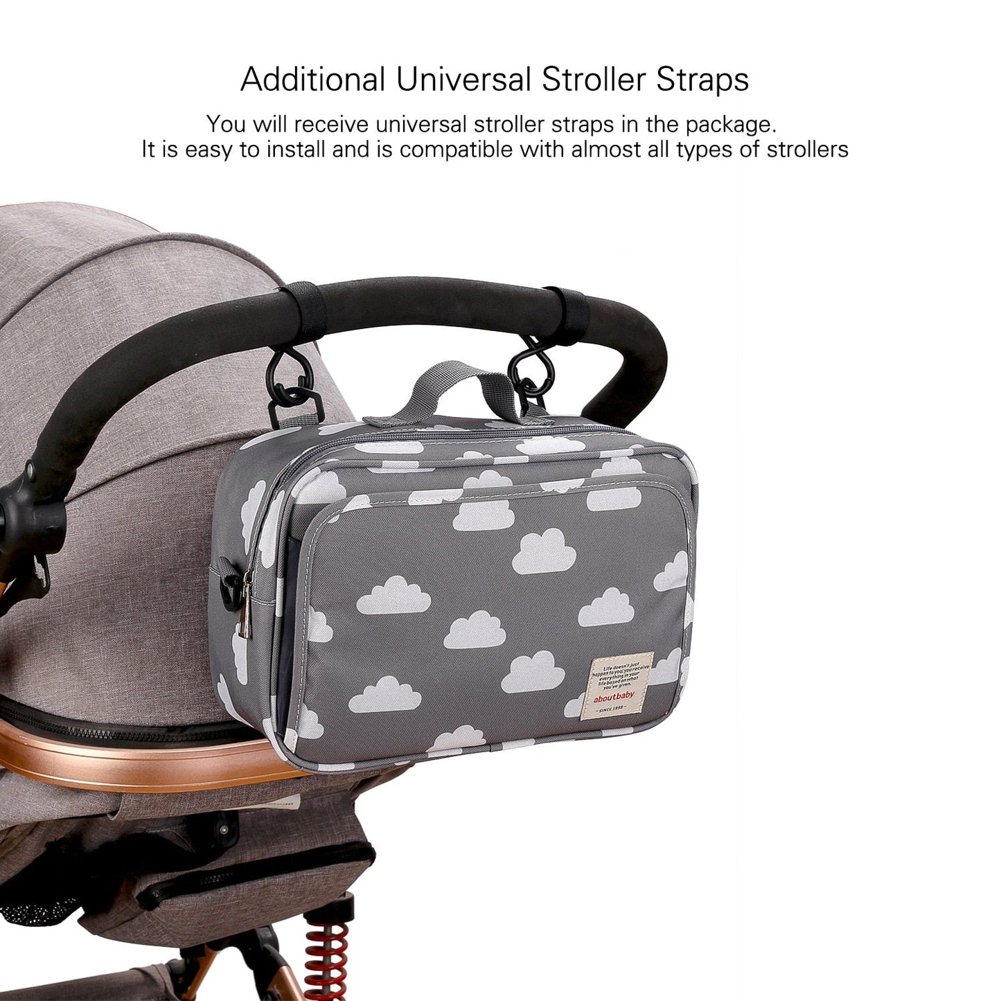 New Style Waterproof Diaper Bag Large Capacity Mommy Travel Bag Multifunctional Maternity Mother Baby Stroller Bags Organizer