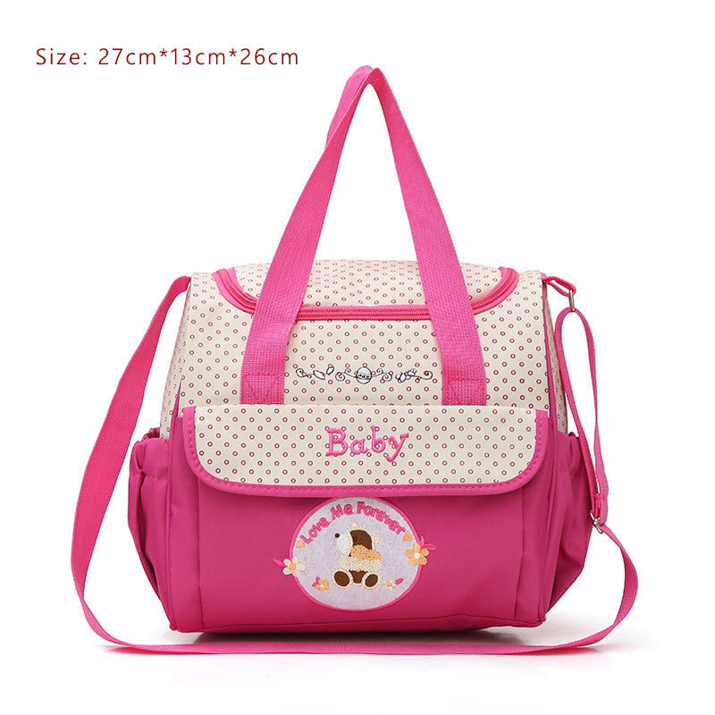 Mom Diaper Bag One Shoulder Baby Nappy Bag Women Travel Handbag for Baby Nursing Maternity Bag