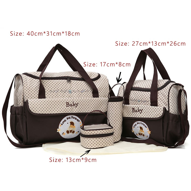 Mom Diaper Bag One Shoulder Baby Nappy Bag Women Travel Handbag for Baby Nursing Maternity Bag