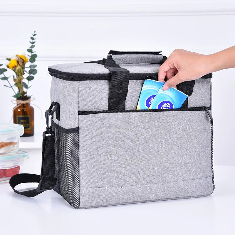 High Quality Reusable Travel Bag Picnic Waterproof Cooler Bags Thermal Picnic Tote Bag