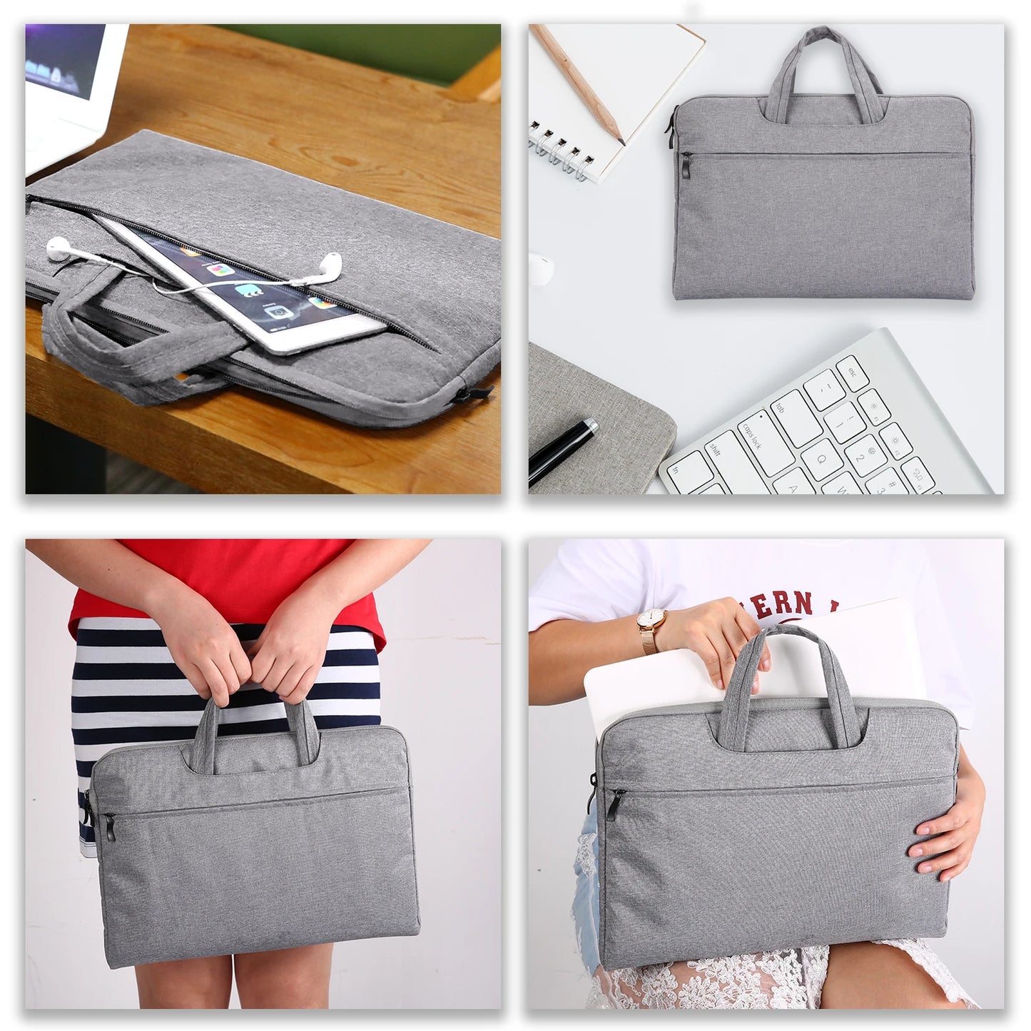 Women Laptop Bag 13 14 15 15.6 16 Inch Portable Laptop Bags