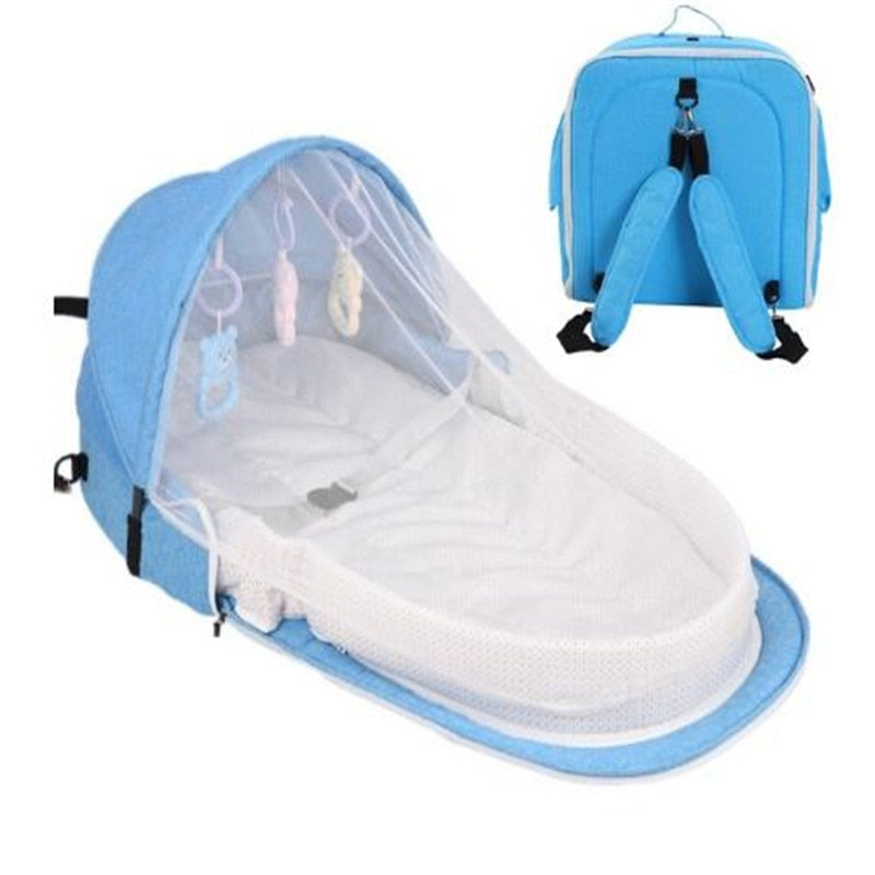 Backpack Baby Bag with Bed