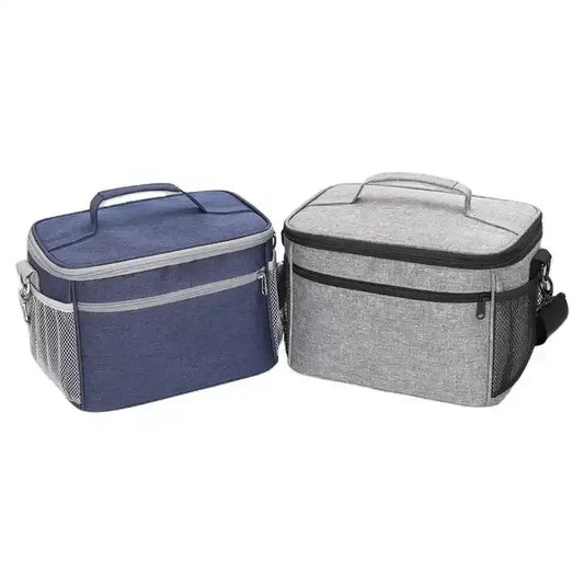 Travel 600D Insulated Thermal Cooler Lunch Box Waterproof Cooler Tote Bag Outdoor Beach Travel Adult Food Picnic Bag