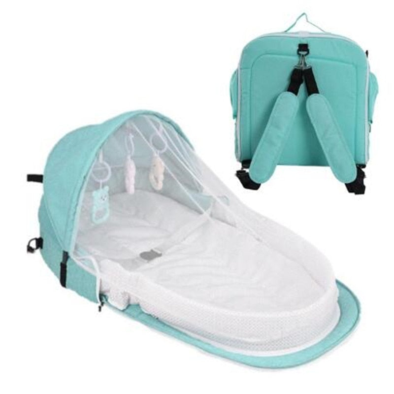 Backpack Baby Bag with Bed