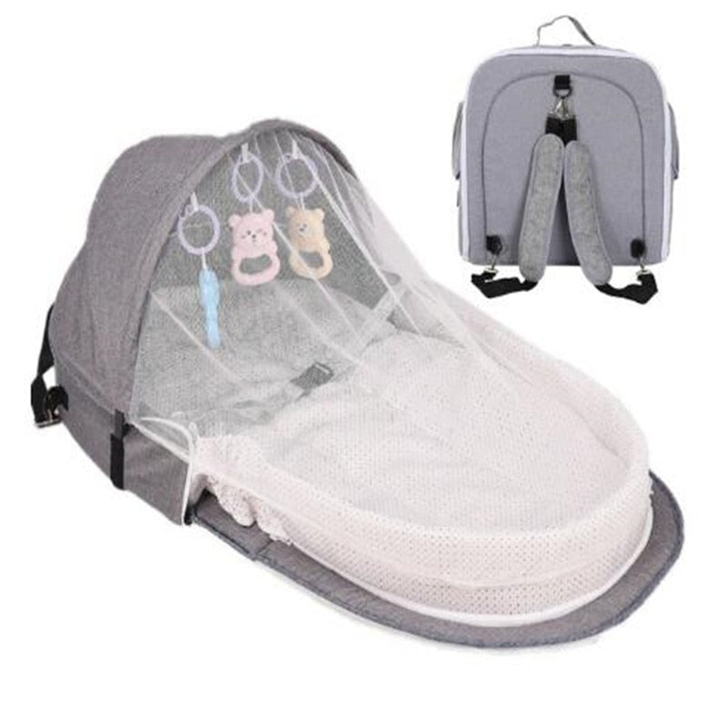 Backpack Baby Bag with Bed