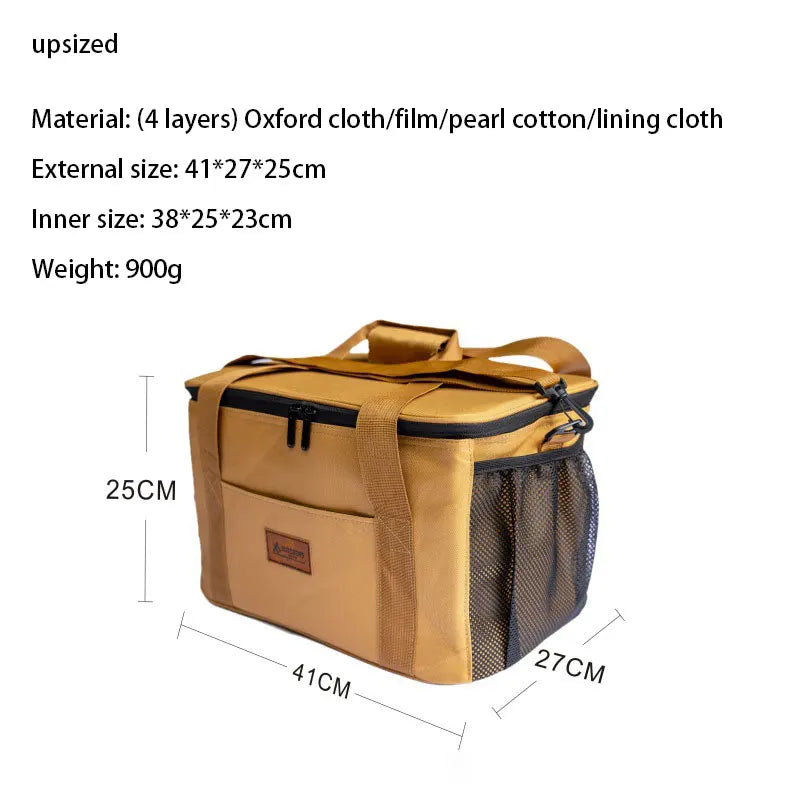 Foldable travel camping equipment storage bag camping storage box