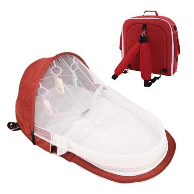 Backpack Baby Bag with Bed