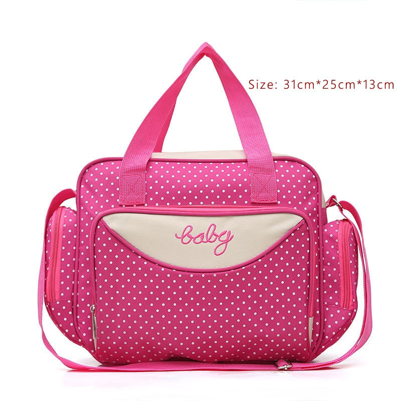 Mom Diaper Bag One Shoulder Baby Nappy Bag Women Travel Handbag for Baby Nursing Maternity Bag