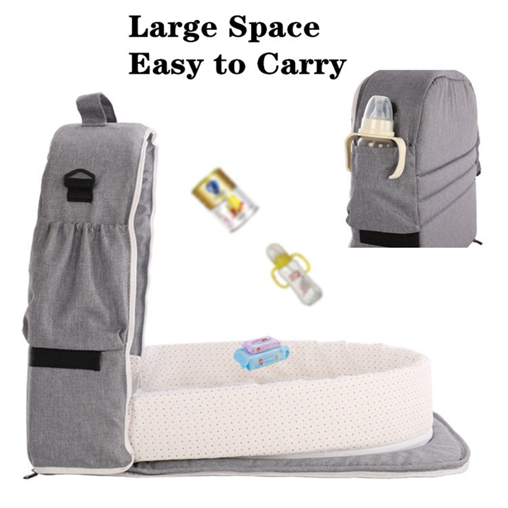 Backpack Baby Bag with Bed