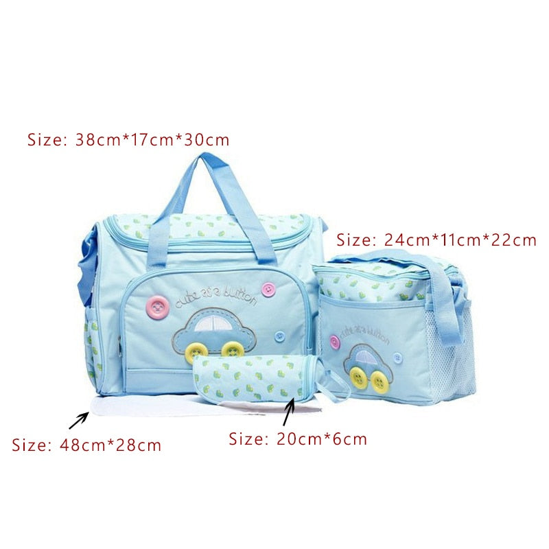 Mom Diaper Bag One Shoulder Baby Nappy Bag Women Travel Handbag for Baby Nursing Maternity Bag