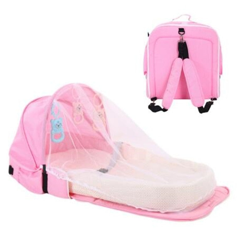 Backpack Baby Bag with Bed