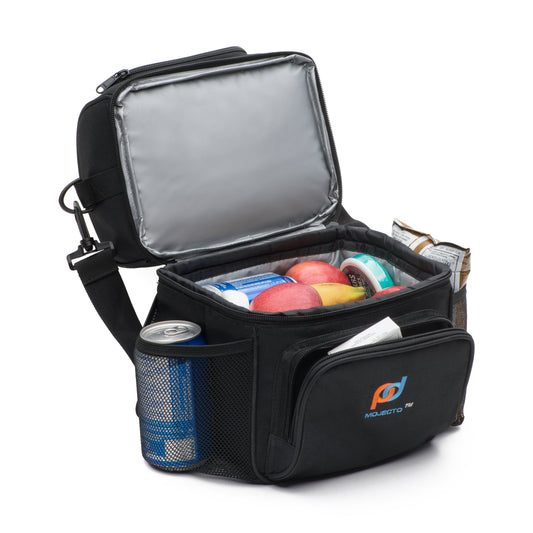 Small Hardliner Cooler Lunch Bag with Leakproof Hard Liner (8.5x6.3x10 In)